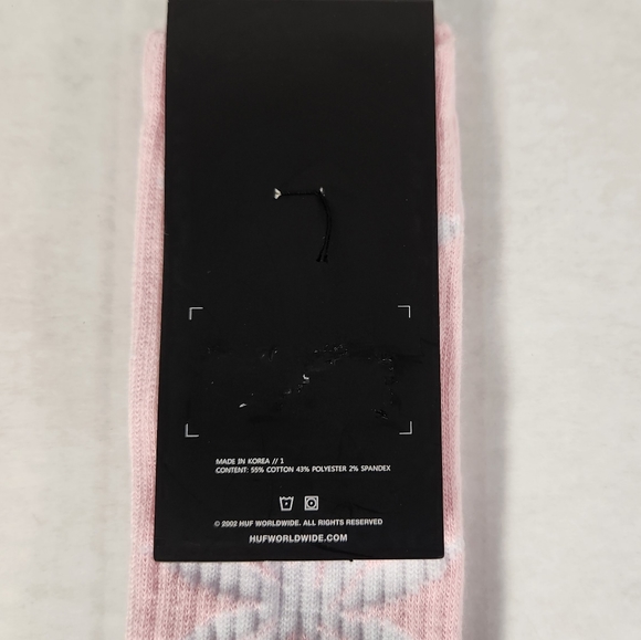 NWT Men's HUF Plantlife Crew Socks - Picture 9 of 14